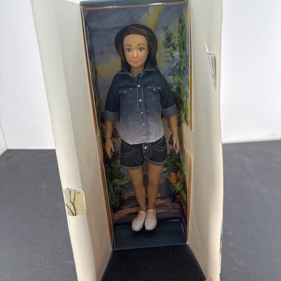 Lammily Traveler Doll 11" 1st Ed Clothes Shoes 2014 Realistic Body Articulated - Picture 3 of 5